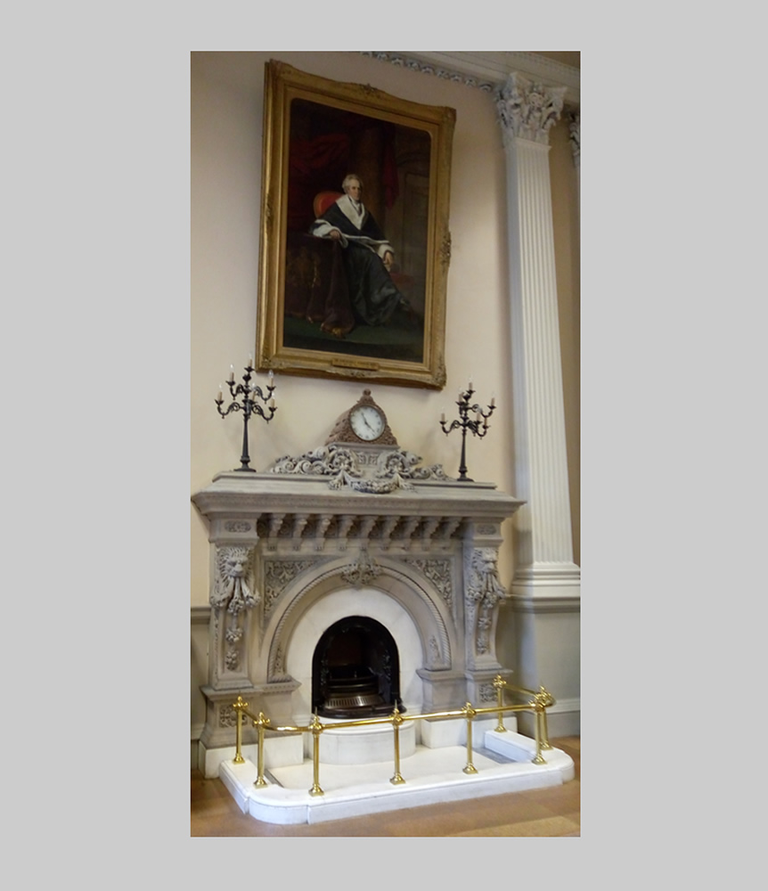 Fireplace - Great Law Library - Osgoode Hall - Toronto, ON