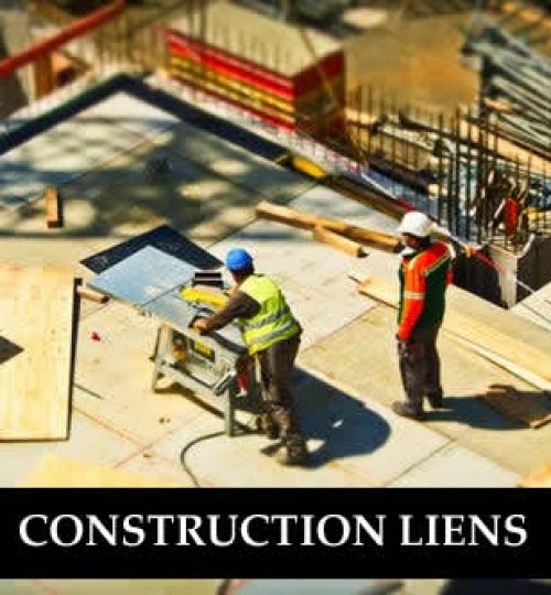 Construction Liens